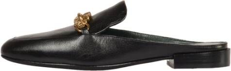 TORY BURCH Zwarte Backless Loafer met Metalen Hardware Black Dames - Foto 2
