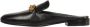 TORY BURCH Zwarte Backless Loafer met Metalen Hardware Black Dames - Thumbnail 2