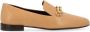 TORY BURCH Jessa Leren Loafer in Cuoio Beige Dames - Thumbnail 1