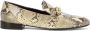 TORY BURCH Jessa Loafers Leren Schoenen Beige Dames - Thumbnail 1