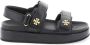 TORY BURCH Kira Sport Sandalen met Verstelbare Klittenbandsluitingen Black Dames - Thumbnail 7