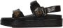 TORY BURCH Kira Sport Sandalen met Verstelbare Klittenbandsluitingen Black Dames - Thumbnail 12