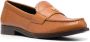 TORY BURCH Leren Perry Mocassins met Iconische Double T Brown Dames - Thumbnail 1