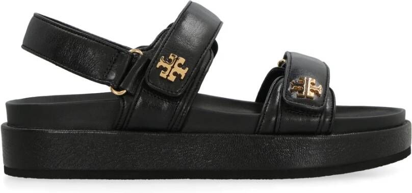TORY BURCH Kira Sport Sandalen Leer Zwart Black Dames