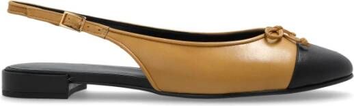 Tory Burch Leren Ballerina`s