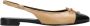 Tory Burch Leren Ballerina`s met Strik en Ronde Neus - Thumbnail 3