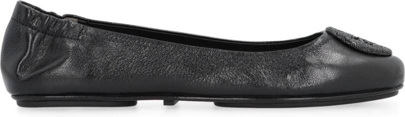 TORY BURCH Zwarte Kristal Ballerina Schoenen Black Dames