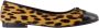 TORY BURCH Leren Cap Toe Ballerina's Bedrukt Multicolor Dames - Thumbnail 1