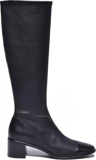 Tory Burch Leren Cap Toe Laarzen