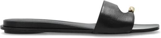 Tory Burch Leren Slippers