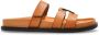 Tory Burch Leren Slippers Ines - Thumbnail 1
