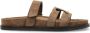 Tory Burch Leren Slippers Ines - Thumbnail 1