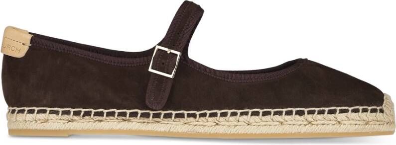 Tory Burch Mary Jane Espadrille Platte Schoenen
