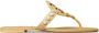 Tory Burch Metalen Studs Beige Sandalen - Thumbnail 1