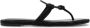 TORY BURCH Zwarte Sandalen met Logo Detail en All-Over Strass in Leer Black Dames - Thumbnail 1