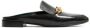 TORY BURCH Zwarte Backless Loafer met Metalen Hardware Black Dames - Thumbnail 1