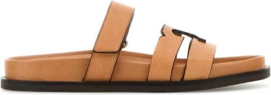 Tory Burch Sport Slide leren sandalen