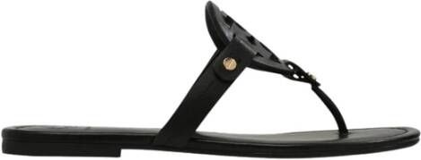TORY BURCH Stijlvolle Slippers voor Vrouwen Black Dames