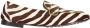 TORY BURCH Ballet Loafers met kalfsleer en schapenleer Brown Dames - Thumbnail 1