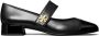 TORY BURCH Platte schoenen met dubbel T-motief Black Dames - Thumbnail 1