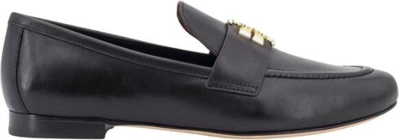 TORY BURCH Zwarte Eleonor Loafer Platte Schoenen Black Dames