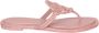 TORY BURCH Roze Kristalversierde Leren Sandalen Pink Dames - Thumbnail 1