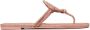 TORY BURCH Roze Kristalversierde Leren Sandalen Pink Dames - Thumbnail 17