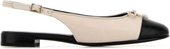 Tory Burch Sandalen met strikdetail en verstevigde neus