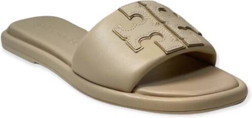 TORY BURCH Teenslippers Sliders Beige Dames