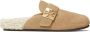 TORY BURCH Bruine Leren Pantoffels Elegante Stijl Brown Dames - Thumbnail 9