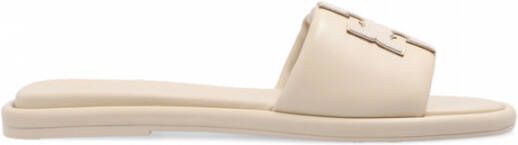 TORY BURCH Teenslippers Sliders Beige Dames