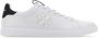 TORY BURCH Leren Court Sneakers Vetersluiting Platte Zool White Dames - Thumbnail 1