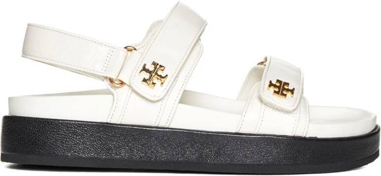 TORY BURCH Sport Sandalen Kira Two Band Beige Dames