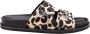 Tory Burch Sportieve Slider Sandaal met Draaidetails - Thumbnail 1