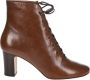 TORY BURCH Stijlvolle Marrone Bruine Enkellaarzen Bruin Dames - Thumbnail 1