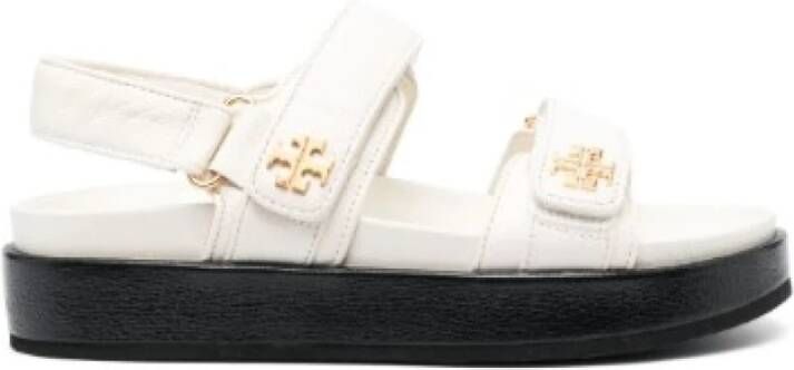 TORY BURCH Kira Sport Sandalen Leer New Ivory White Dames - Foto 1