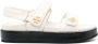 TORY BURCH Kira Sport Sandalen Leer New Ivory White Dames - Thumbnail 1