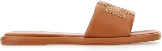 TORY BURCH Stijlvolle Sandalen voor Vrouwen Brown Dames