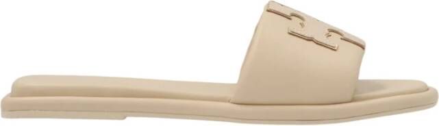 TORY BURCH Teenslippers Sliders Beige Dames