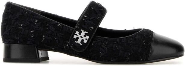 Tory Burch 25Mm Mary Jane Ballerina's met Contrast Neus