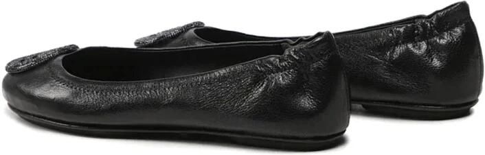 Tory Burch Zwarte ballerina's voor dames Elegante stijl - Foto 4