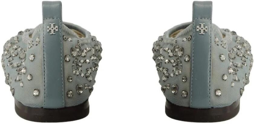 Tory Burch Ballerina's met Kristalversiering van Mesh - Foto 2