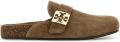 Tory Burch Beige Suède Mellow Pantoffels - Beige