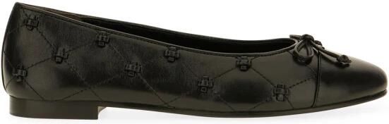 Tory Burch Bunny Knot Cap-Toe Ballerina