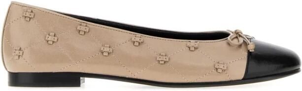 Tory Burch Bunny Knot Cap-Toe Ballet Flat