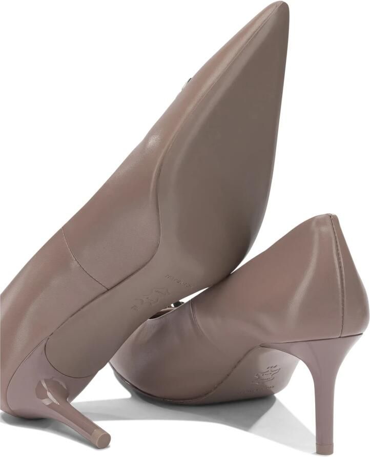 Tory Burch Cap-toe leren pumps - Foto 2