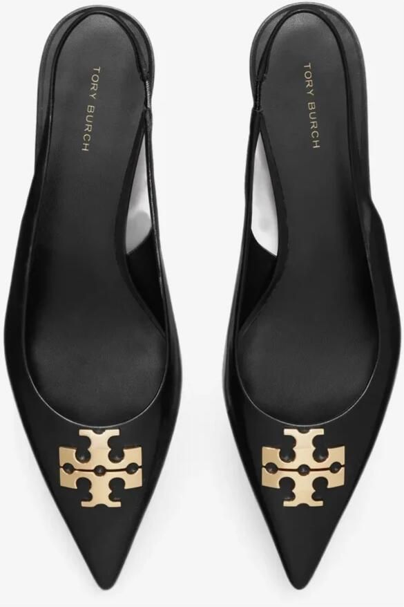 Tory Burch Charlie Slingback-pump met logo-plaquette - Foto 3