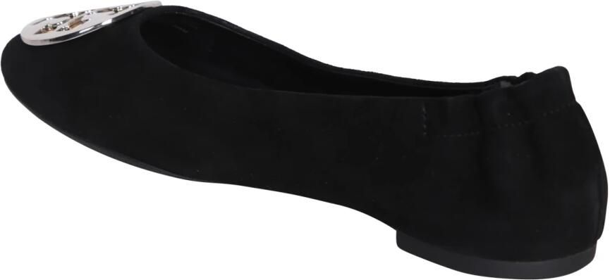 TORY BURCH Suède Comfort Ballerina`s Black Dames