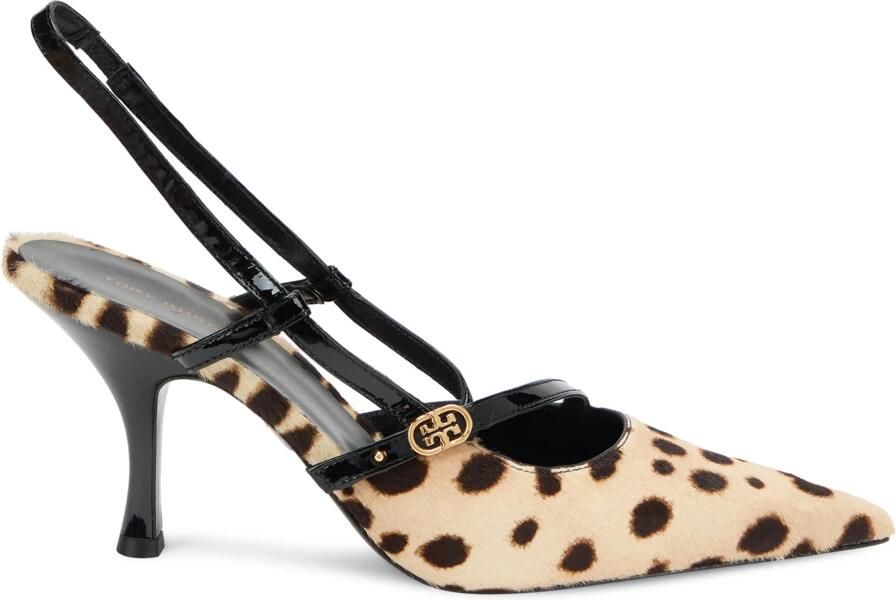Tory Burch Double T Buckle Strap Pump