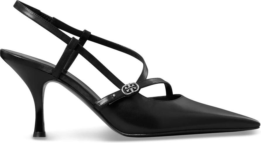 Tory Burch Double T Gesp Band Pomp 75mm - Foto 5